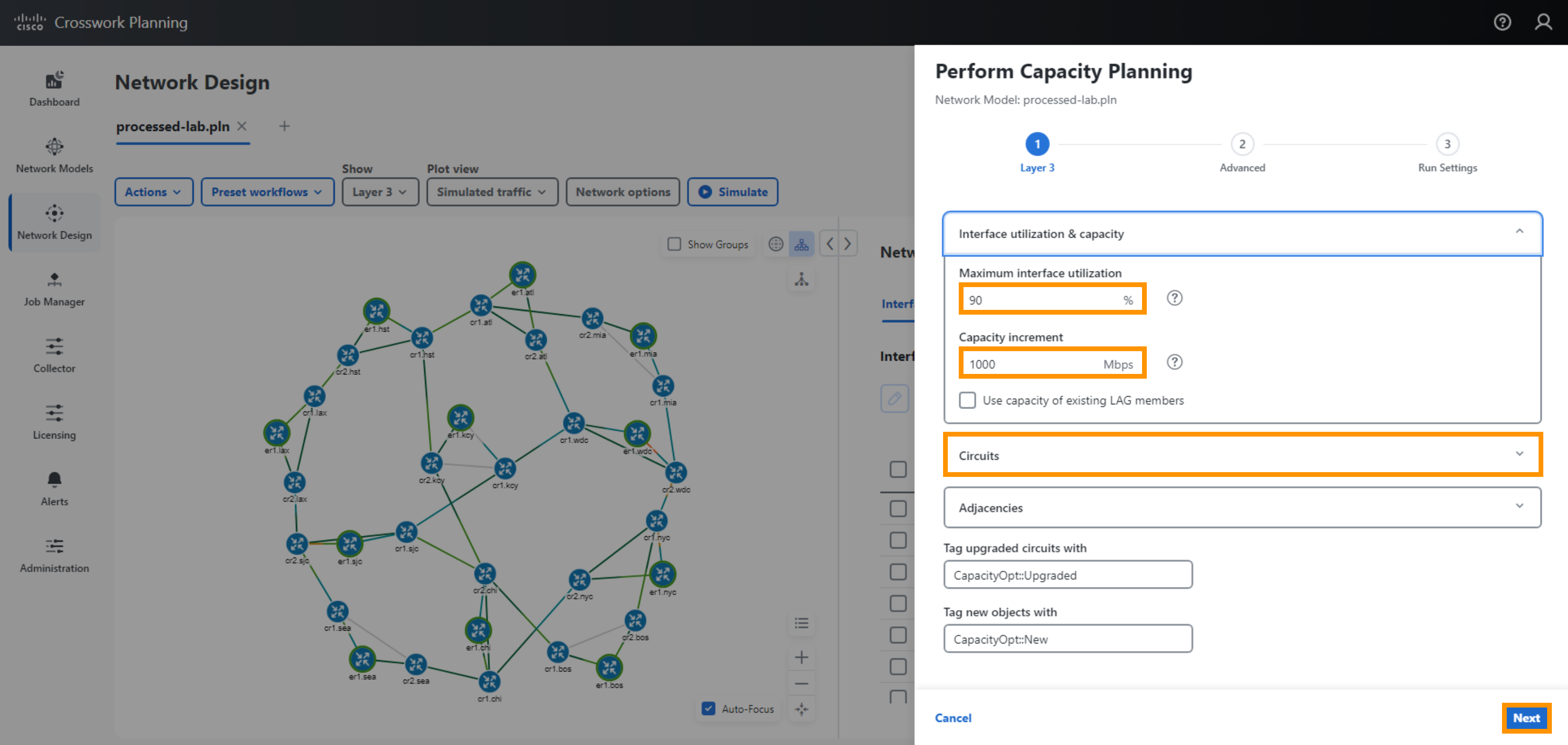 Capacity Planning Opt