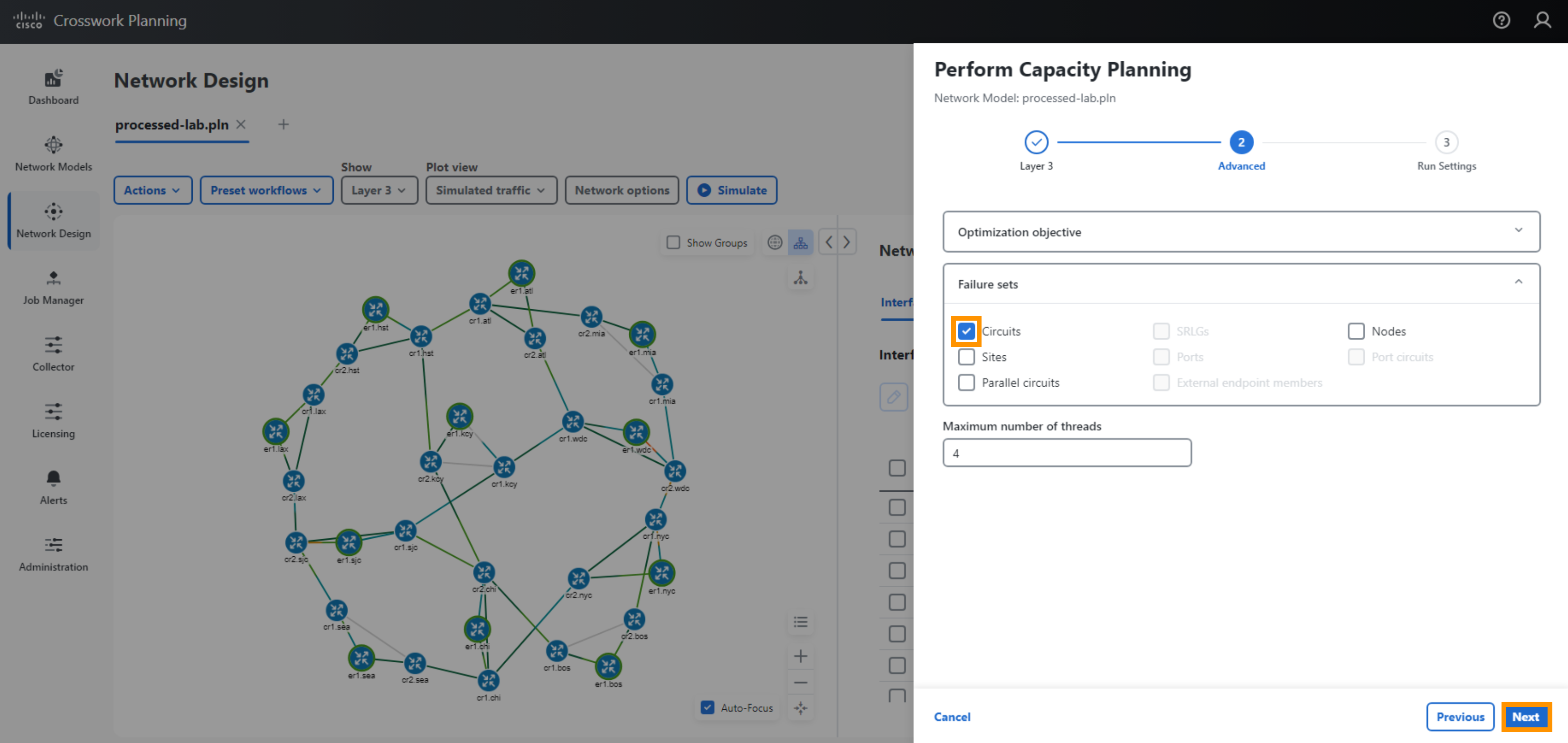 Capacity Planning Opt