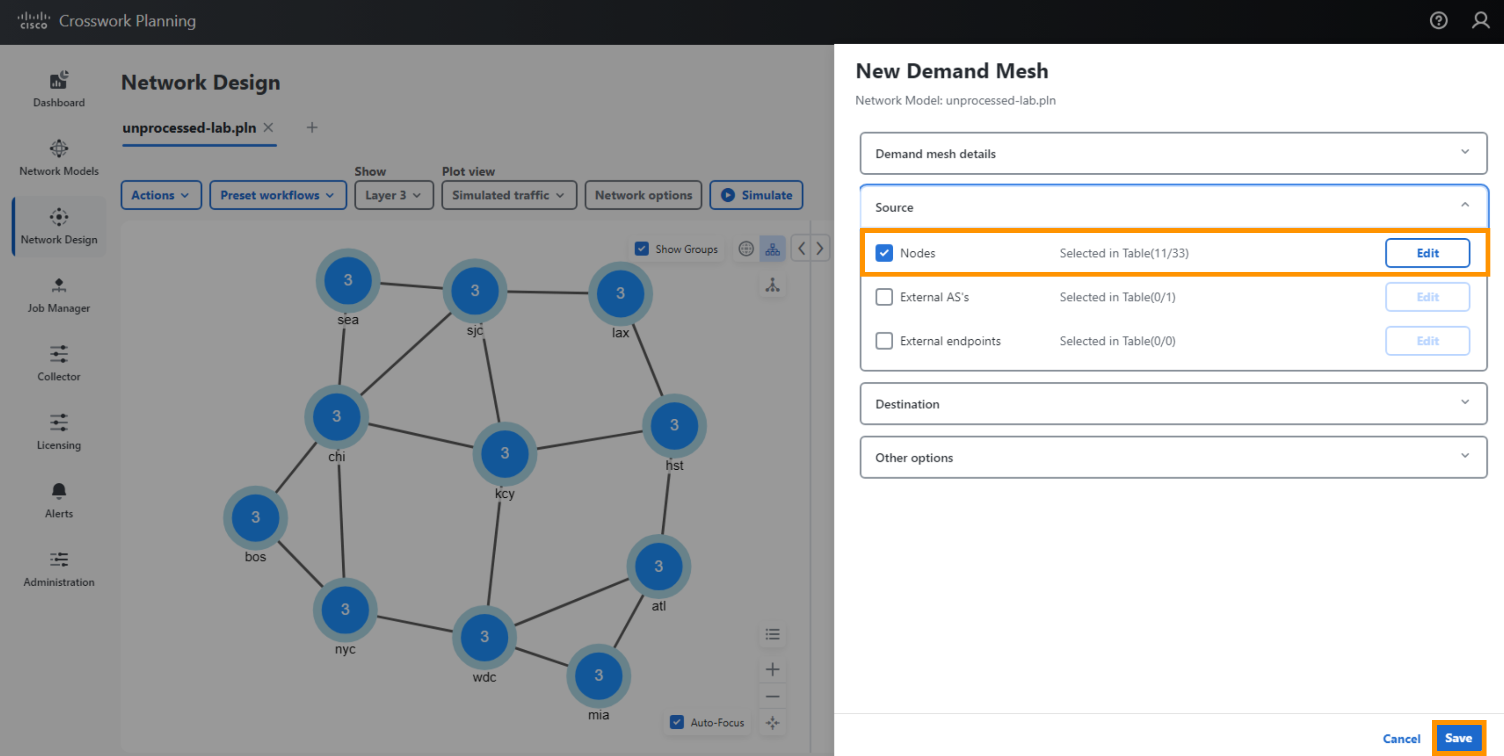 Select Demand Sources